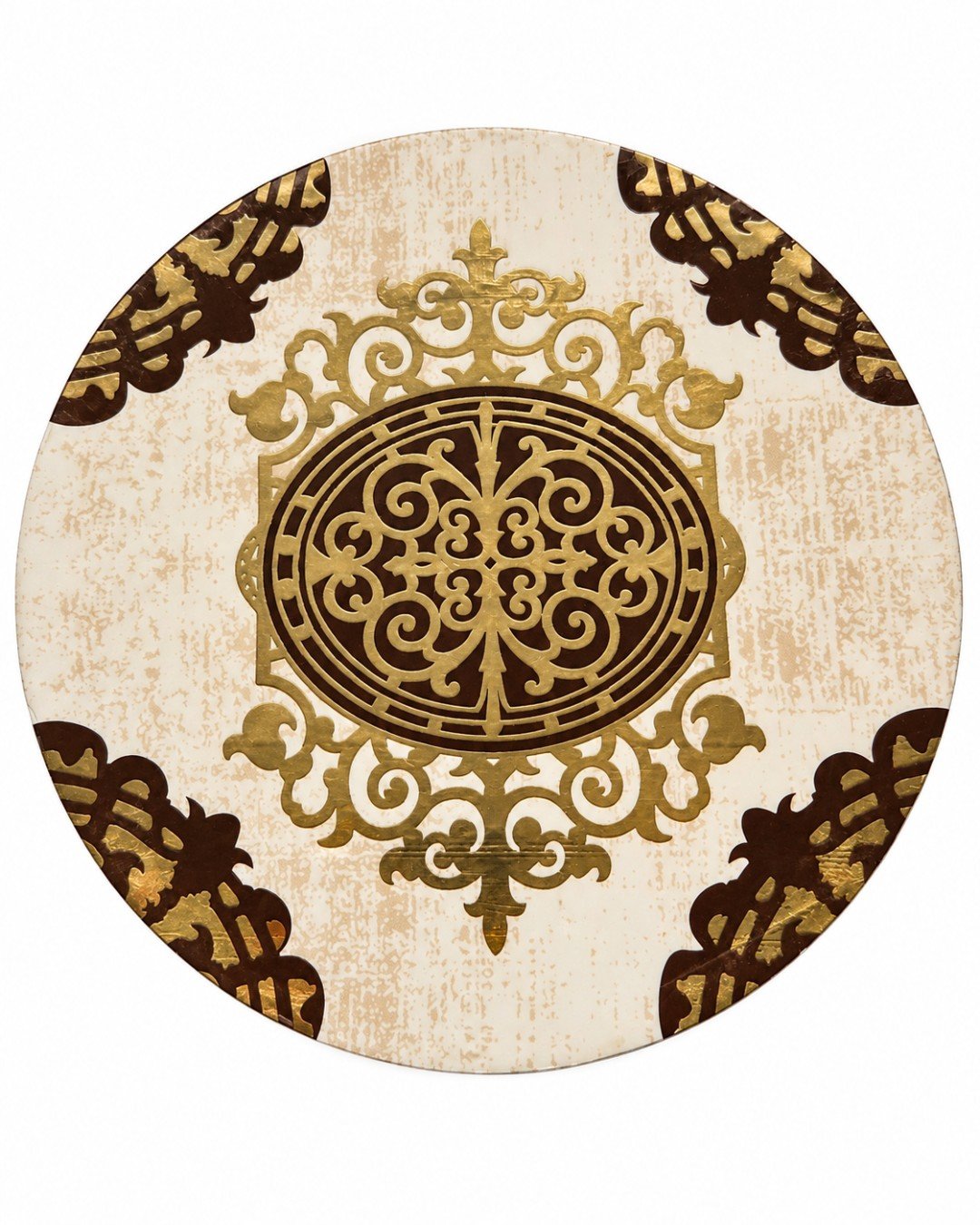 HMAMD342 Premium Round Wooden Hot Mat for Hot Pots & Dining Table Protection - Image 2